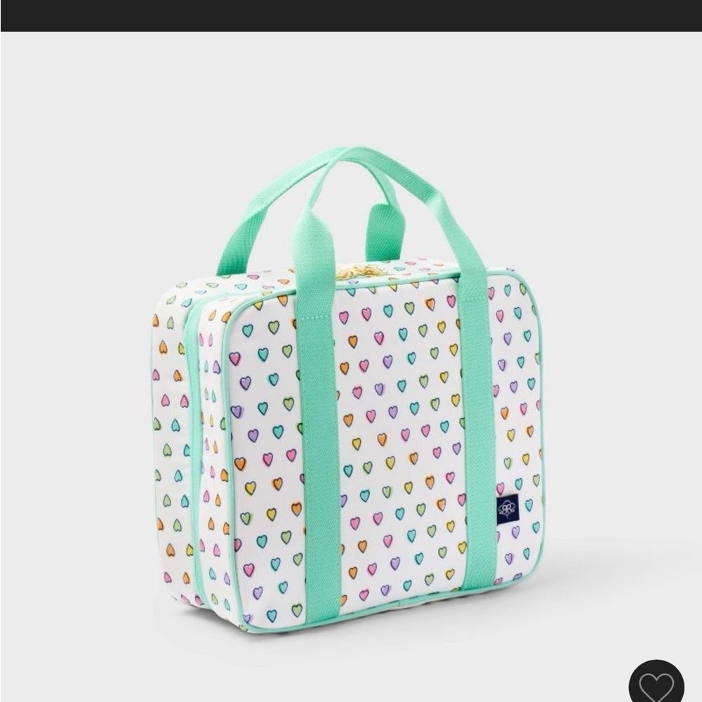 NWT Roller Rabbit x Target Disco Hearts Hanging Toiletry Bag 🩷💜🩵💚